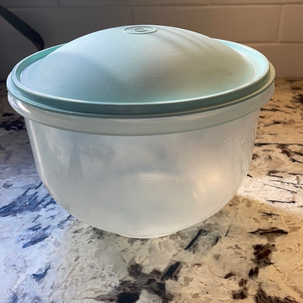 TUPPERWARE Large Dome Lid Lettuce Keeper